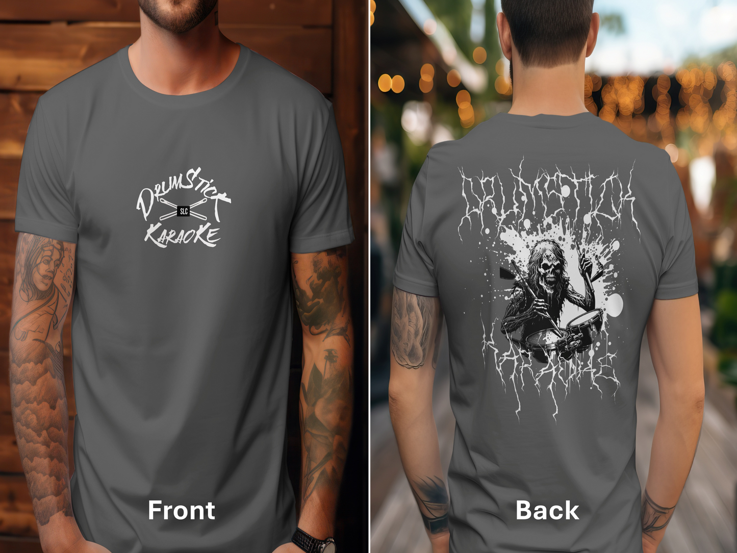 DrumStick Karaoke - Metal T-Shirt