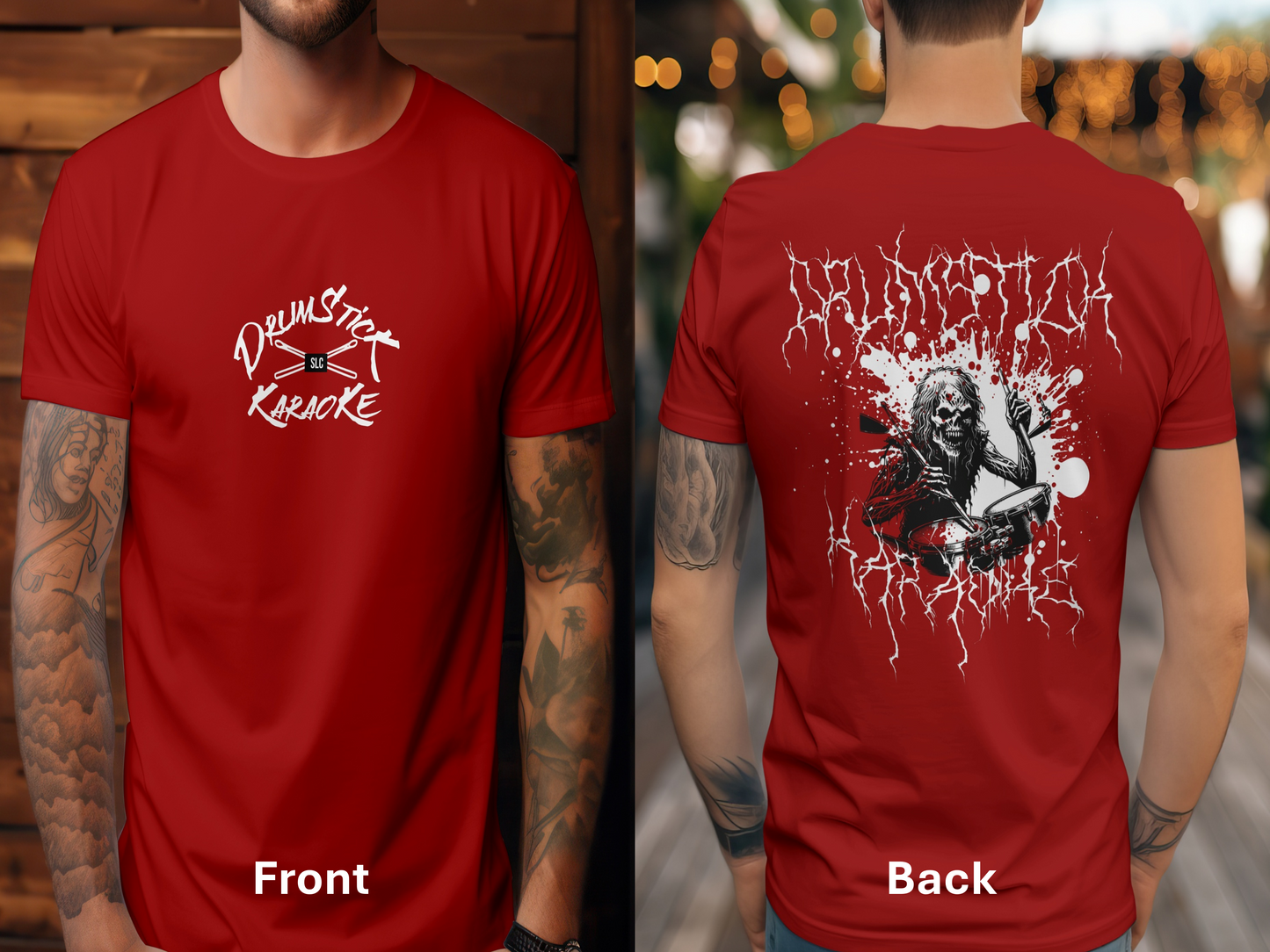 DrumStick Karaoke - Metal T-Shirt