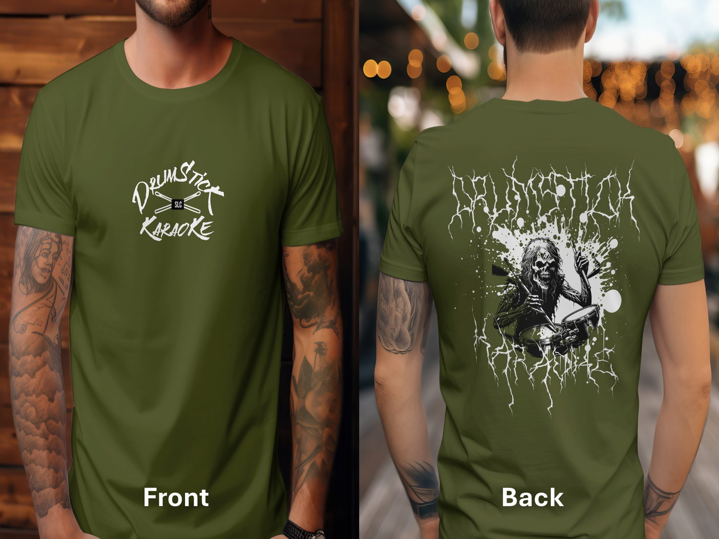 DrumStick Karaoke - Metal T-Shirt