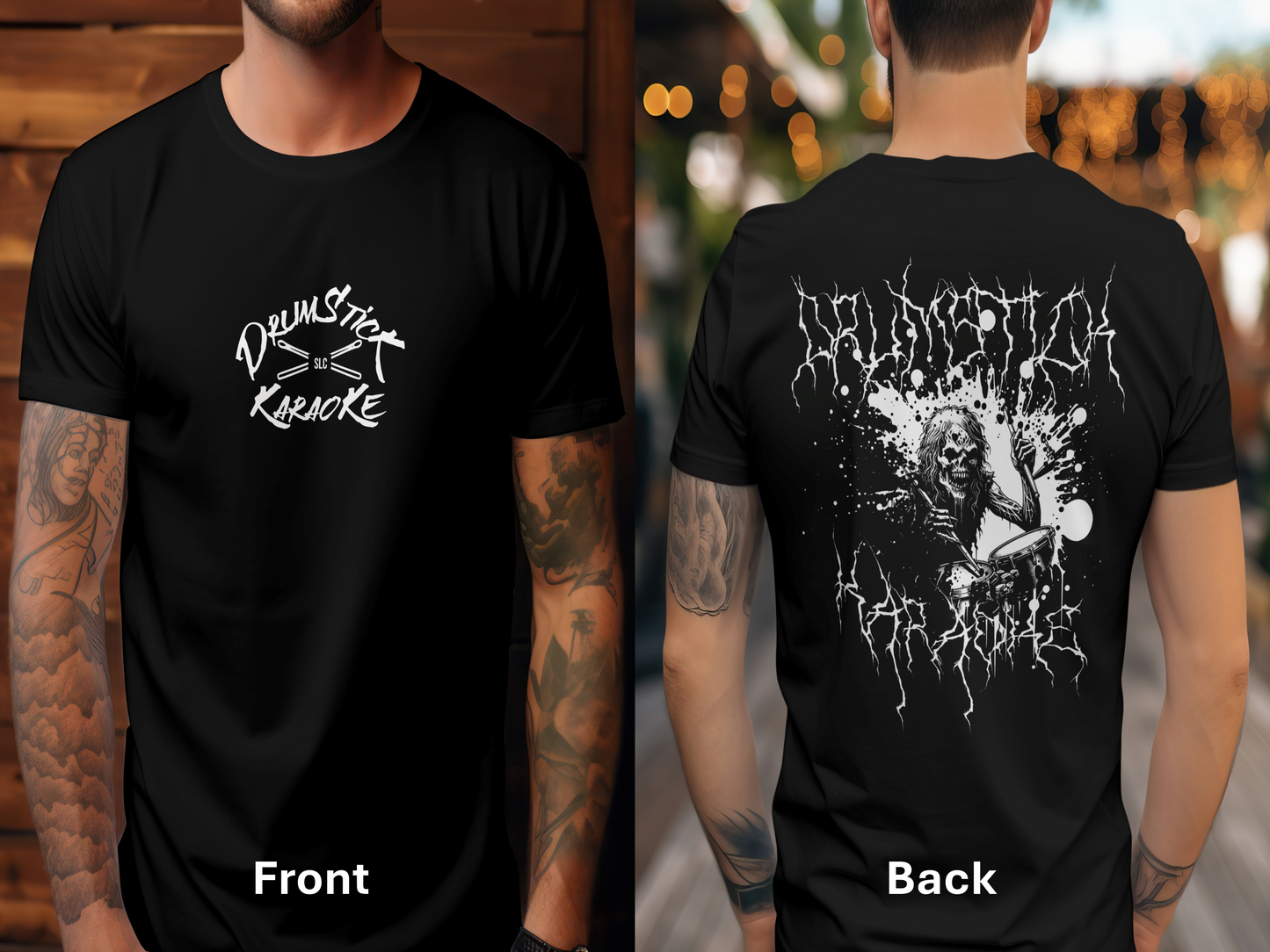 DrumStick Karaoke - Metal T-Shirt