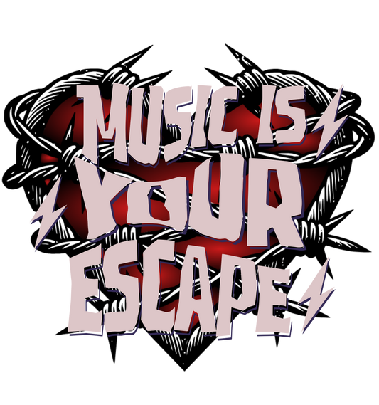 Music is Your Escape T-Shirt (Unisex & Womens)