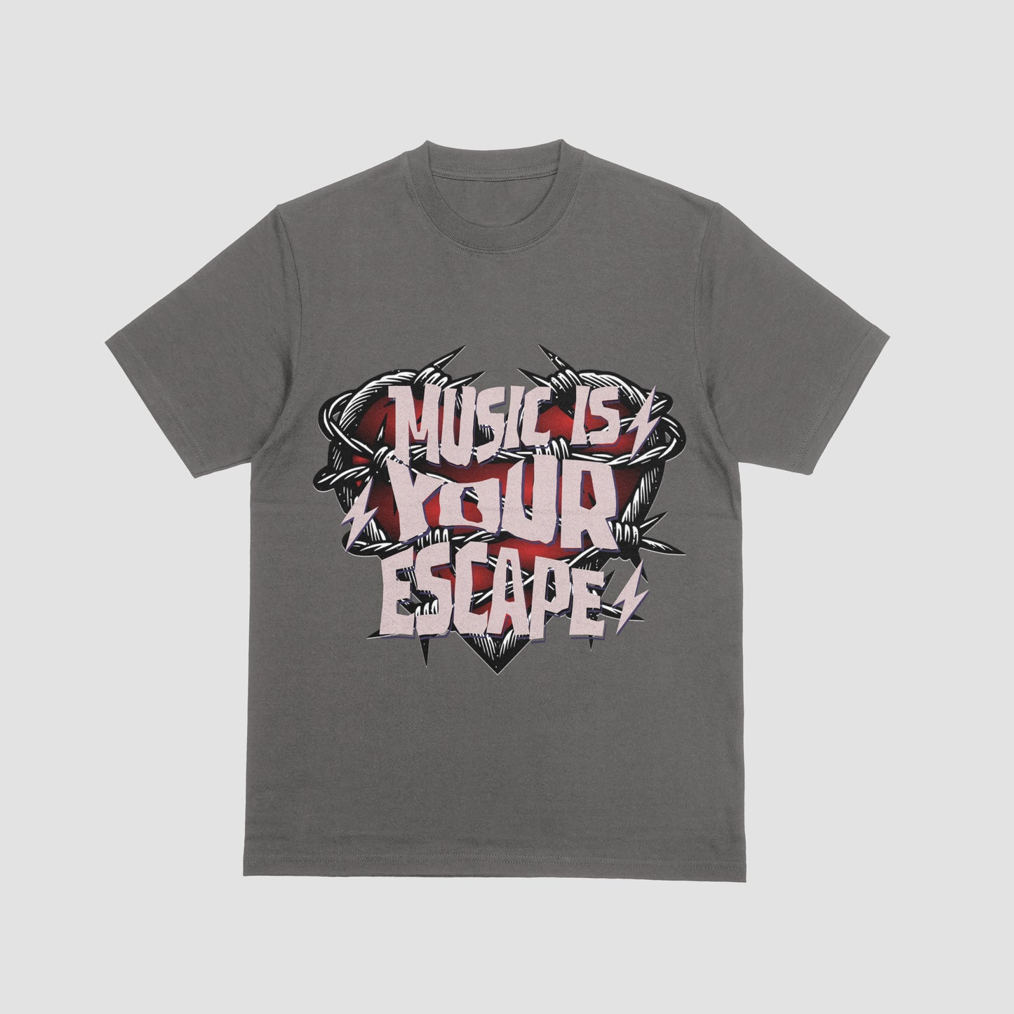 Music is Your Escape T-Shirt (Unisex & Womens)